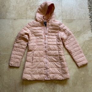 Lands end pink thermoplume packable